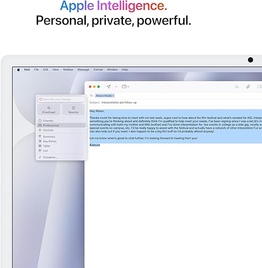 Apple 2024 iMac All-in-One Desktop Computer with M4 chip with 10-core CPU and 10-core GPU: Built for Apple Intelligence, 24-inch Retina Display, 16GB Unified Memory, 256GB SSD Storage; Silver